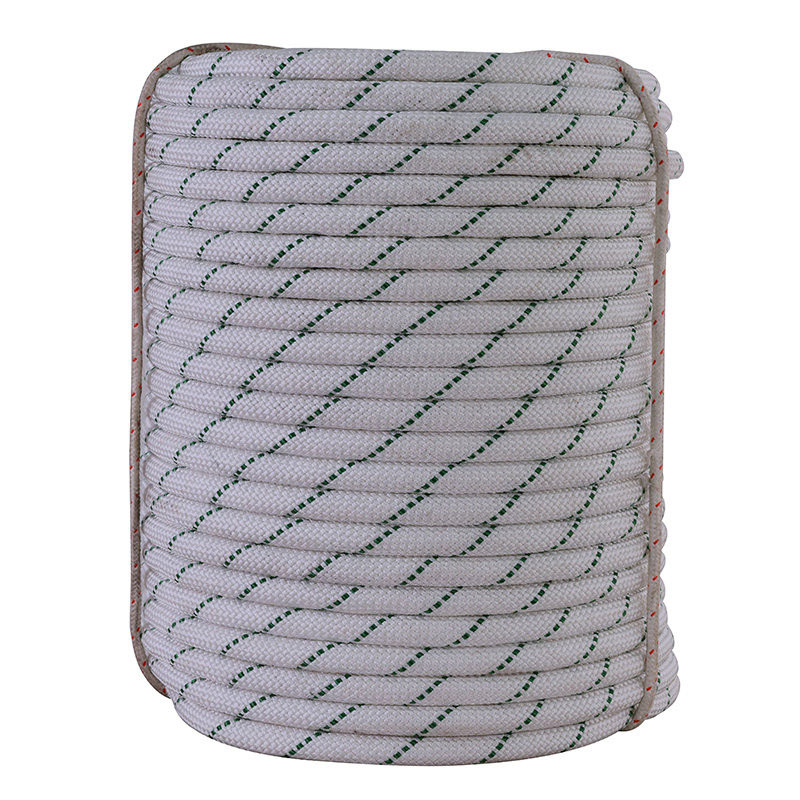 Safety rope, fire-fighting rope, high-altitude operation polypropylene nylon rope, rock climbing rope, rappelling escape rope, steel wire core rescue climbing rope Specification image