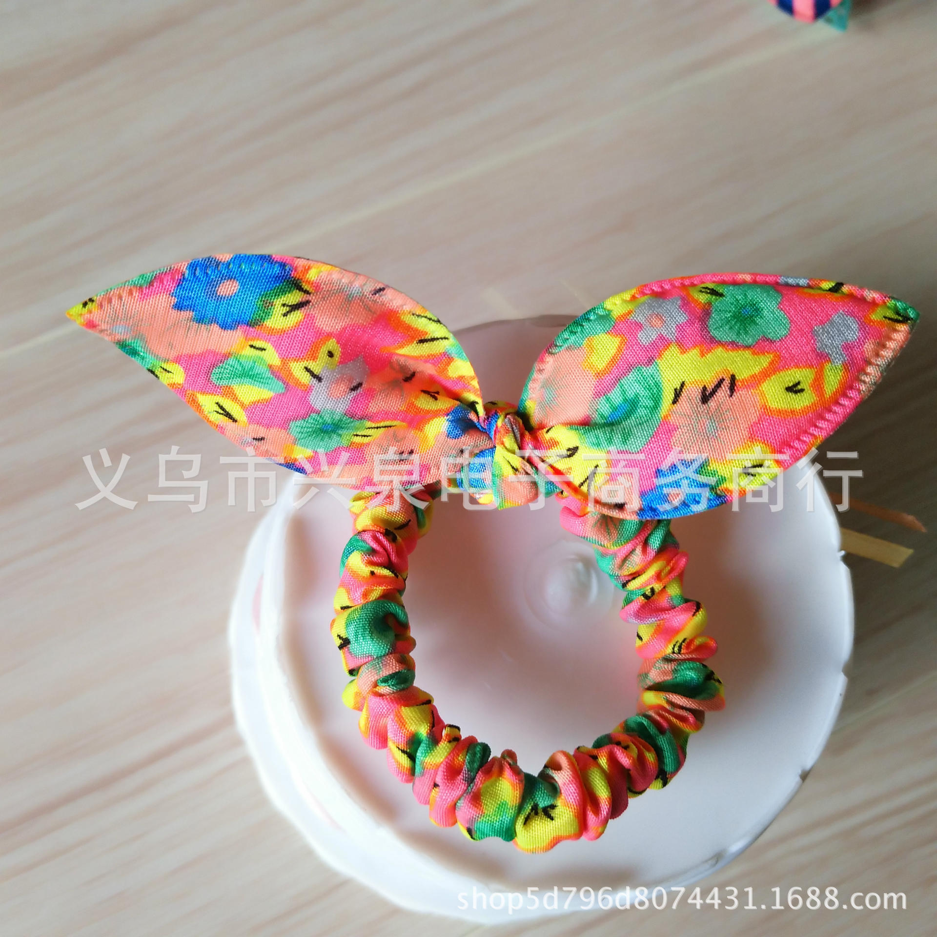 No. 17 Rabbit Ears 100/ String of Korean-style hair accessories, cute little rabbit ears hair band, 1 yuan, 2 yuan store, department store, direct supply, wholesale of No. 17 hair accessories, headwear, hair ties, and hair bands Specification image