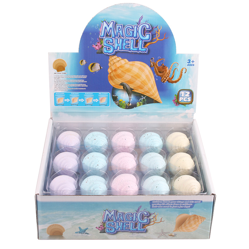 Factory direct supply: A novel and creative conch toy that can be soaked in water to hatch Marine animals Item Picture