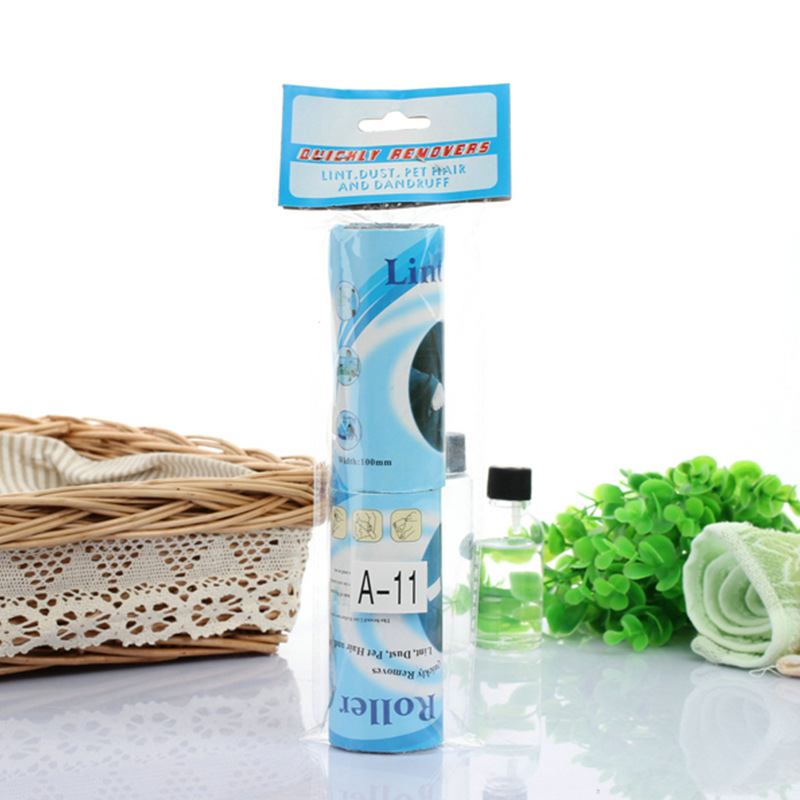 Detachable roller hair suction device, clothes dust-removing paper, hair suction roller hair suction device, clothes dust-removing paper, hair removal brush Specification drawing