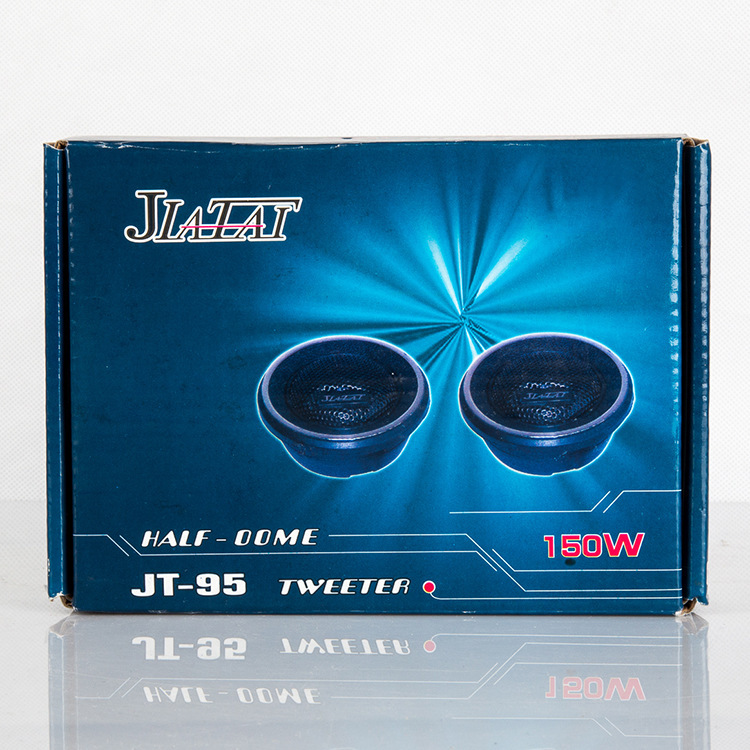 Custom-made car tweeter with a power of 120W and a diameter of 6cm, packaged in a color box Item Picture
