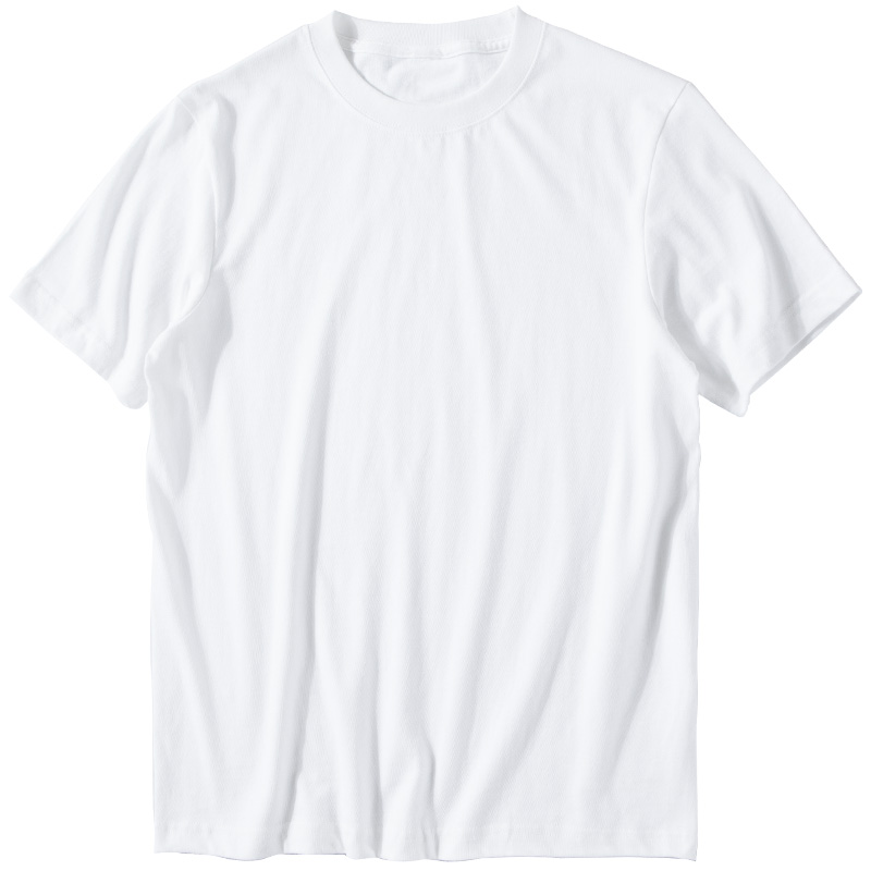 200g重磅/重磅短袖/200gT恤/全棉纯色短袖/来图定制印字白底实物图