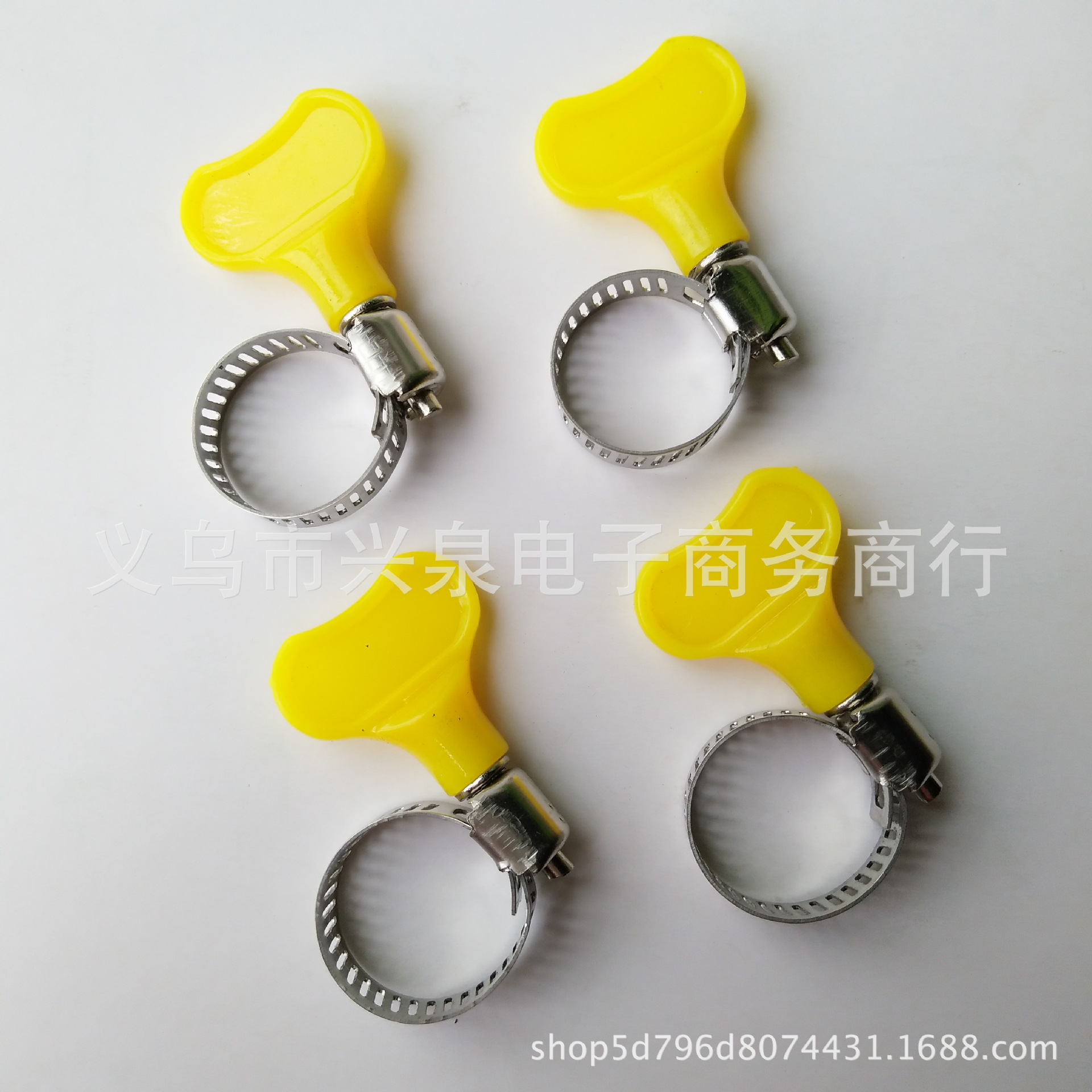 【 Door 】 Single hose clamp 100/ pack 5000/ box single hose clamp 12-20mm plastic handle small American-style clamp gas pipe clamp, pipe clamp wholesale 1 yuan Specification image