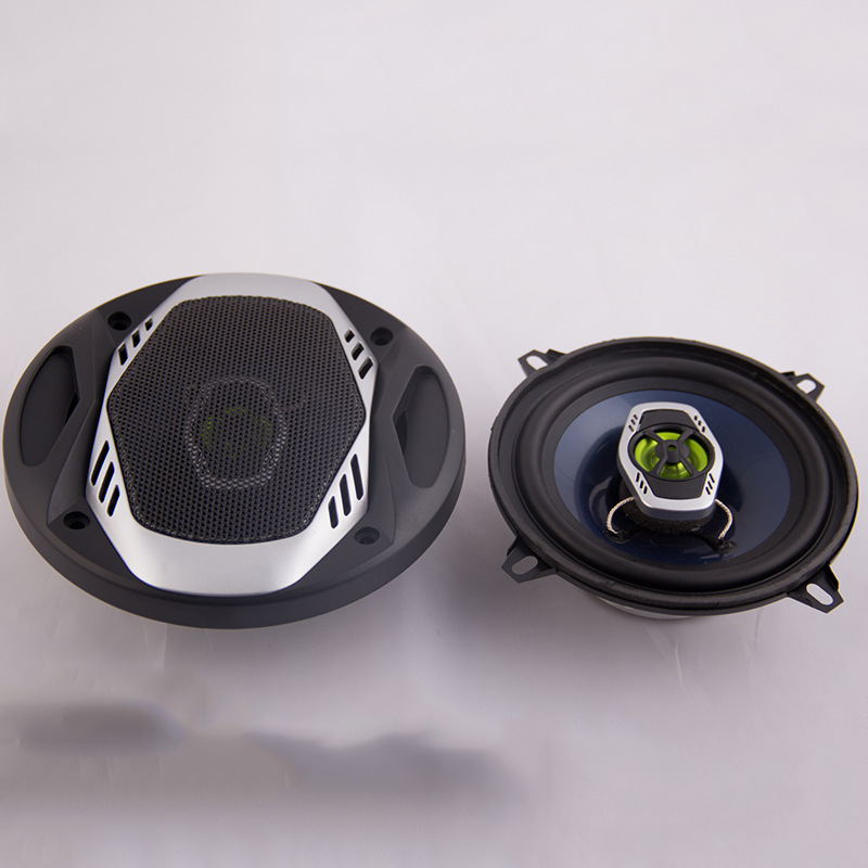 Factory price wholesale of 5-inch coaxial speakers for car modification, car audio systems with high and low frequencies details Picture
