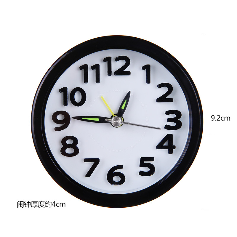 Creative alarm clock, circular timer, multi-functional plastic digital pointer, student bedroom desktop reminder, modern and simple Item Picture