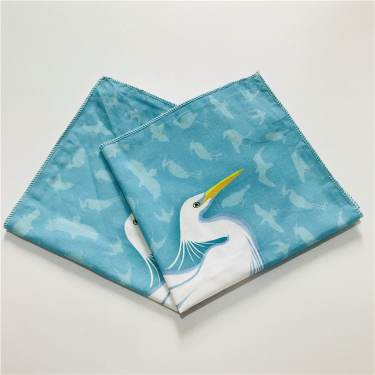 Cotton Square Towel Factory Plus Logo Printed Handkerchief Outdoor Sports Scarf Activities Commemorative Gift Square Handkerchief Specification drawing