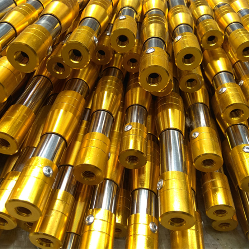 加厚不锈钢抄网杆套装定位伸缩抄网10米大物捞鱼网杆渔具钓鱼用品