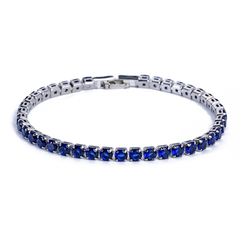 Hip-hop 4.0 bracelets, wholesale cross-border accessories for men and women in Europe and America, are selling well on Amazon and ebay. Micro-inlaid zircon bracelets Item Picture