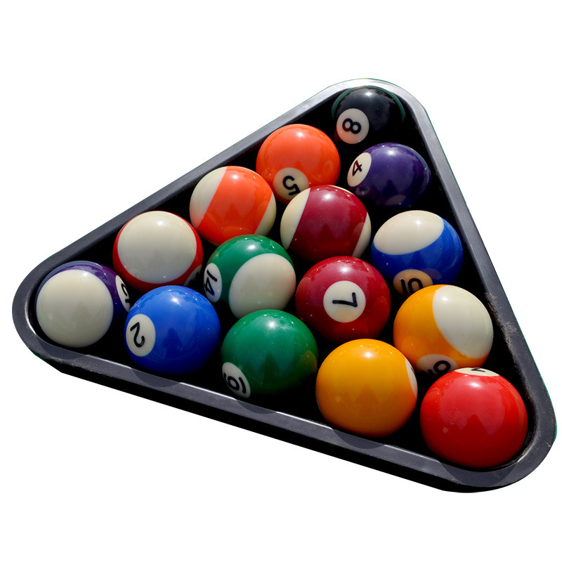 American Black 8-57 standard competition billiard balls 16-ball home flower balls adult billiard training billiard accessories Item Picture