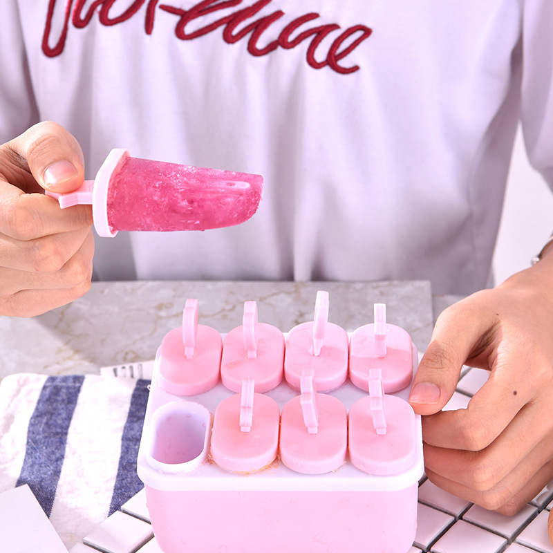 New ice mold Popsicle frozen Popsicle mold ice cream mold non-toxic ice grid diy ice cream mold ice Item Picture