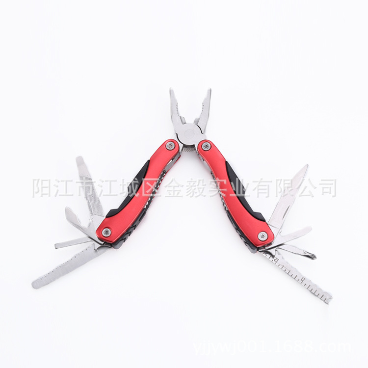 Multi-functional tool pliers set, multi-purpose tool knife pliers, outdoor portable pointed-nose pliers, camping portable folding pliers Specification image