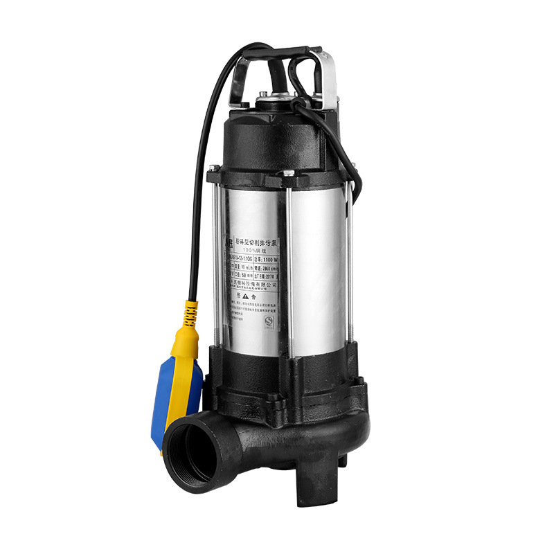 Wqd Stainless Steel Single-Suction Automatic Cutting With Float Sewage Pump Septic Tank Farm Biogas Pond, Etc details Picture