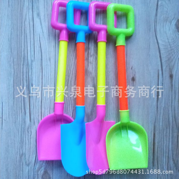 【3-3区】塑料沙滩铲 600/箱厂家直供儿童塑料沙滩铲 一元2元百货批发 儿童玩具铲