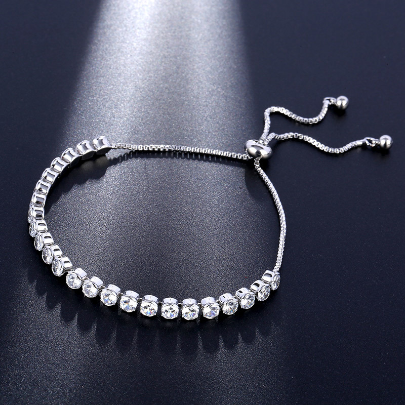 The 3mm adjustable Kashi cross-border bracelet, round zircon pull bracelet and bracelet, women's cross-border potential Application Scenario