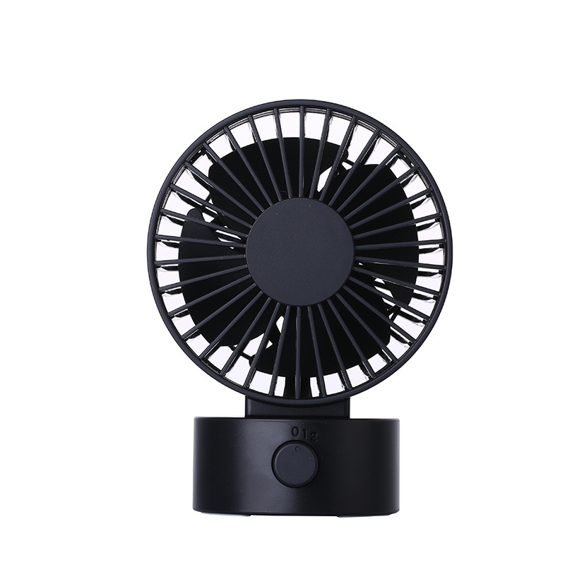No Print The Same New Silent Fan Desktop Mini Usb Fan 4 Inch Small Fan Macaron Charging Small Fan Item Picture