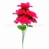 Wholesale of artificial flower silk flowers for ancestral worship and tomb-sweeping during the Qingming Festival, 7-headed six-eared lilies Application Scenario