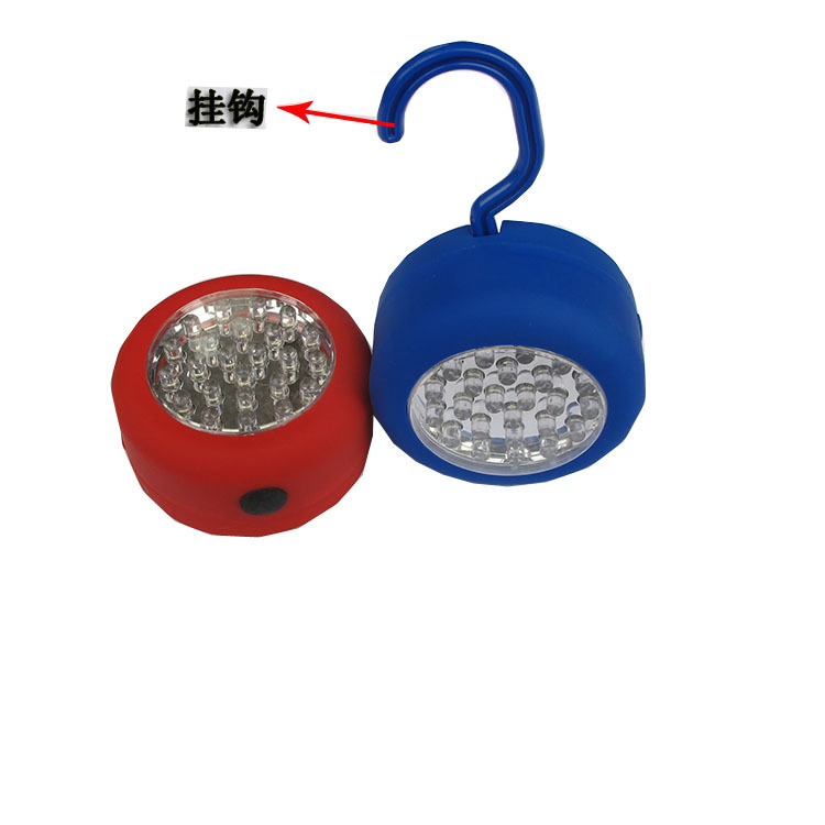 24LED hanging lights, camping lights, camping lights with magnets on the back, small and flexible work lights, tent lights, factory direct sales Item Picture