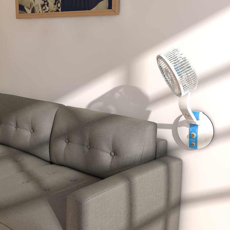 Multi-functional desktop mini folding charging fan Application Scenario