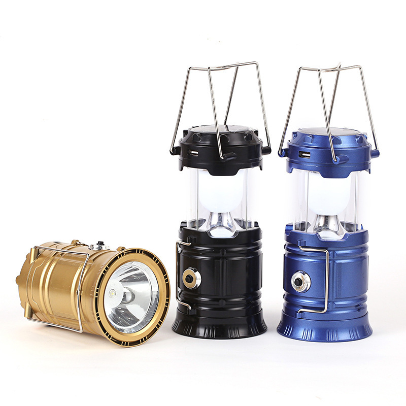 2017 new multi-functional camping lamps, outdoor products, lighting horse lamps, solar camping lamps, best-selling tent lamps details Picture