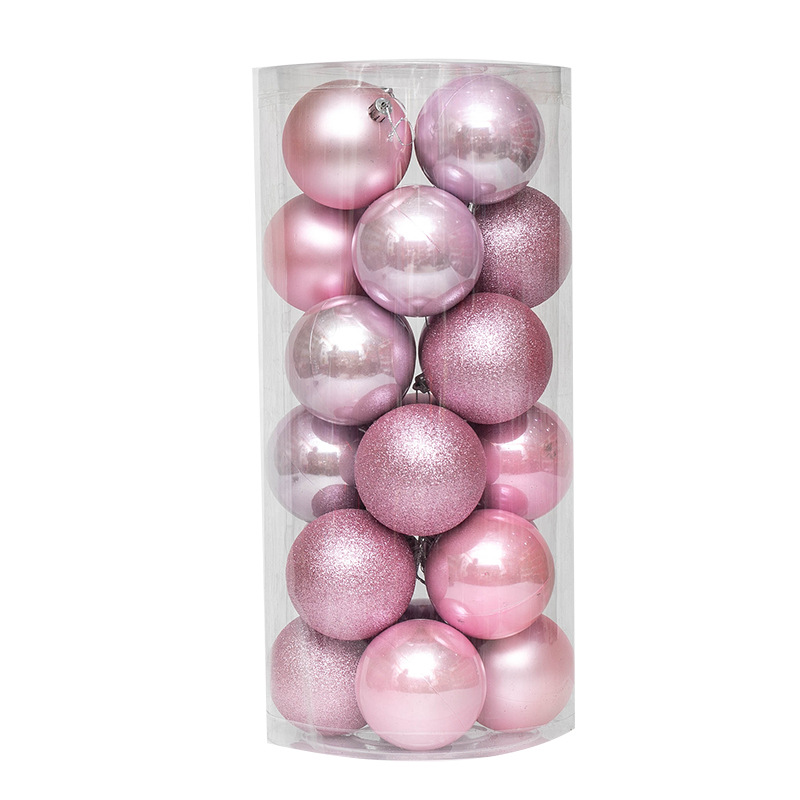 Christmas Decorative Ball Electroplated Plastic Ball 3468Cm Barrel Christmas Ball Shopping Mall Ceiling Christmas Tree Pendant Hanging Decorative Ball Item Picture