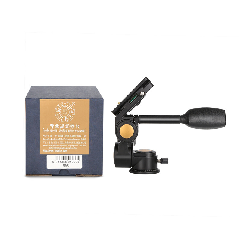 The Q80 dual-handle universal damping lubricated 3D gimbal of the Lightweight Era enhances the load-bearing capacity of the camera gimbal Application Scenario