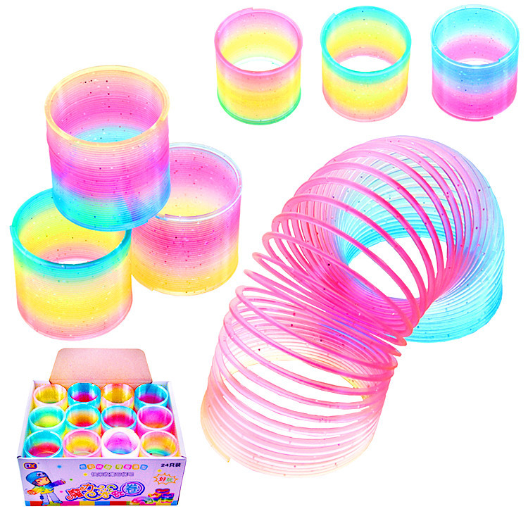Small Magic Rainbow Ring 5Cm Upgraded Version Of The New Children's Educational Toys On The Ground Selling Source Manufacturers Wholesale