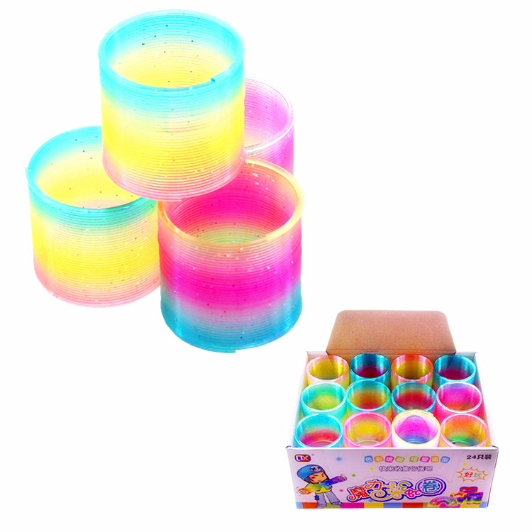 Small Magic Rainbow Ring 5Cm Upgraded Version Of The New Children's Educational Toys On The Ground Selling Source Manufacturers Wholesale details Picture