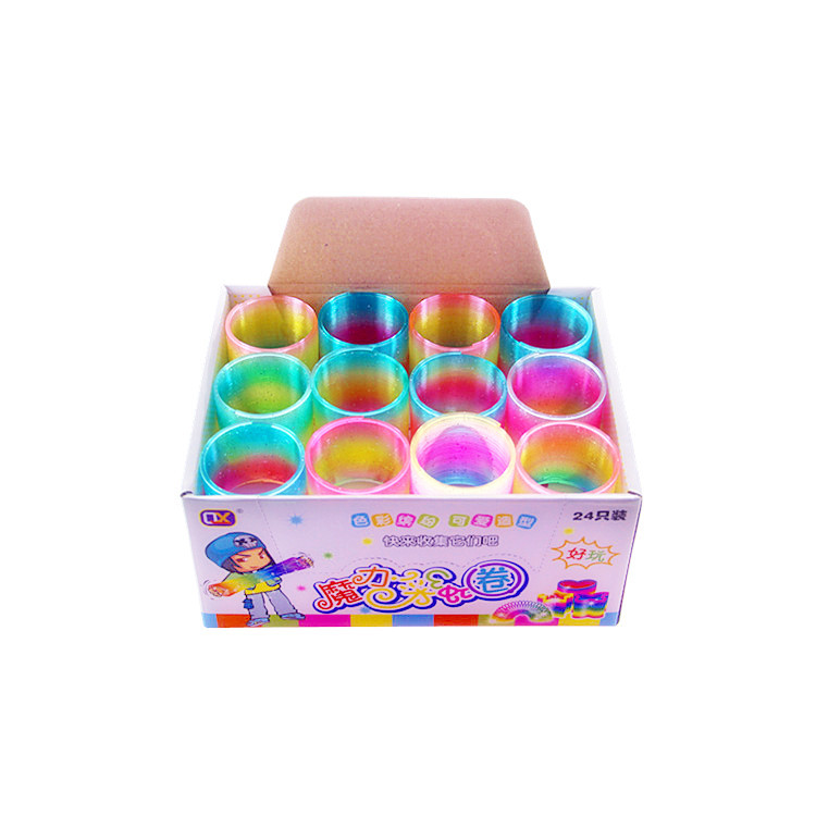 Small Magic Rainbow Ring 5Cm Upgraded Version Of The New Children's Educational Toys On The Ground Selling Source Manufacturers Wholesale Item Picture