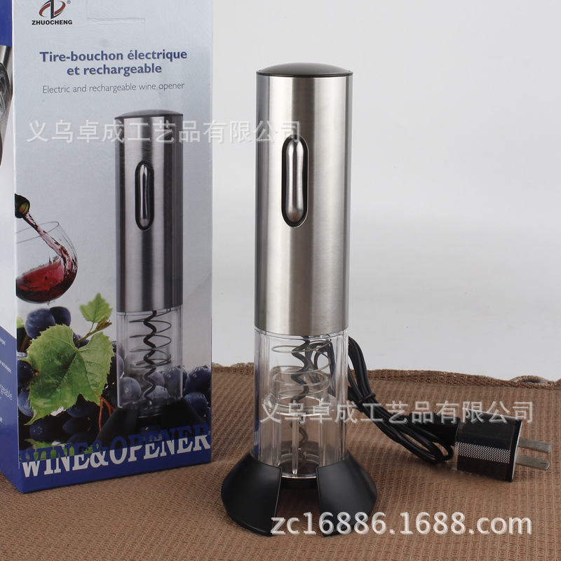 全自动电动开瓶器 电动开瓶器不锈钢 直充 高档红酒开瓶器