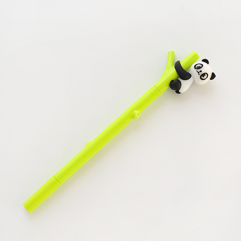 Hot Zf1750 Panda Cute Shape Student Supplies Office Supplies Signature Pen Factory Direct Sales Neutral Application Scenario