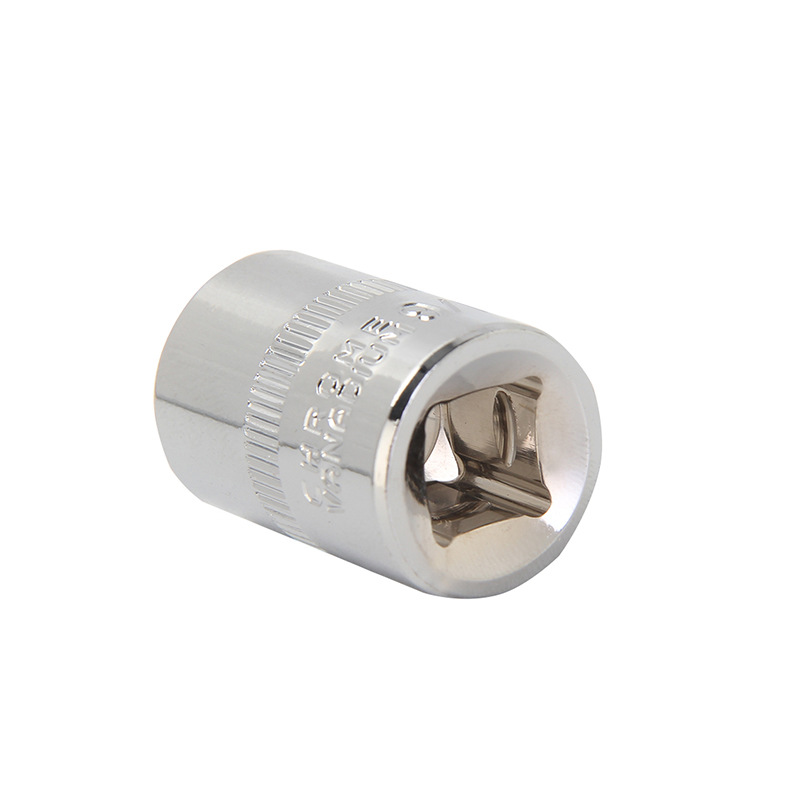 Wholesale 3/8-inch Zhongfei mirror short sleeve metric and imperial chromium-vanadium steel hexagonal sleeve head auto maintenance and repair tools Specification image