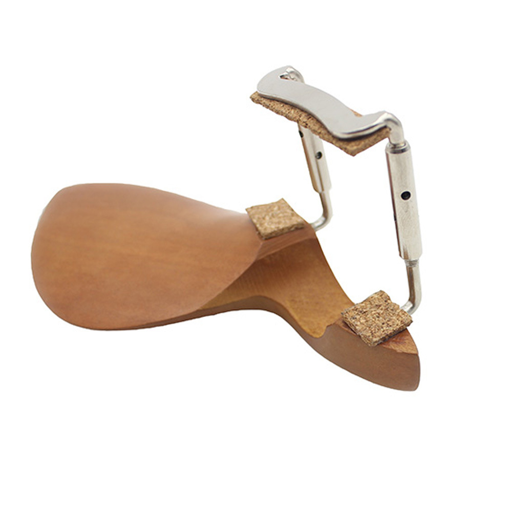 Wholesale violin chin rests, jujube wood chin rest screws, violin cork pieces 3/4-4/4 violin accessory sets Item Picture