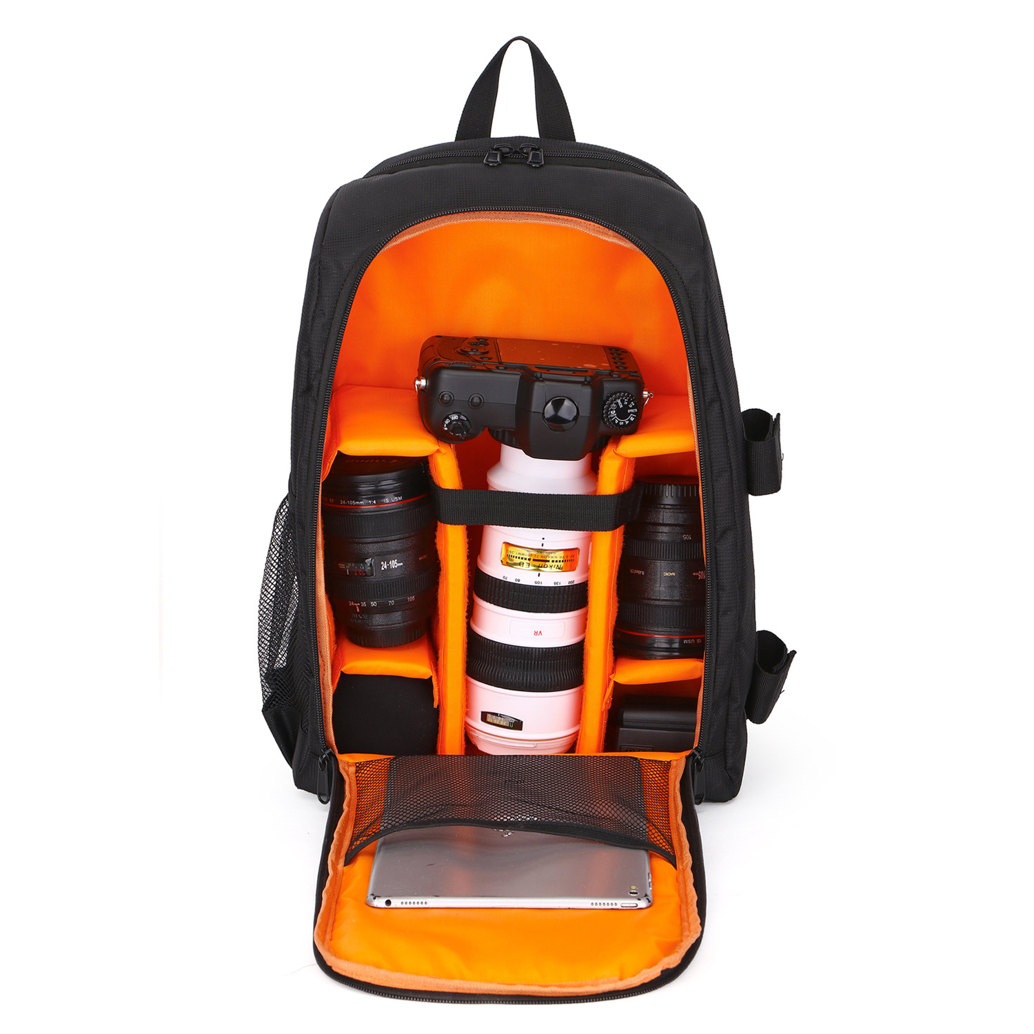 Fabricante en stock nuevo SLR digital camera bag dos hombros bolsa de fotografía al aire libre profesional al aire libre impermeable resistente al desgaste mochila Specification image