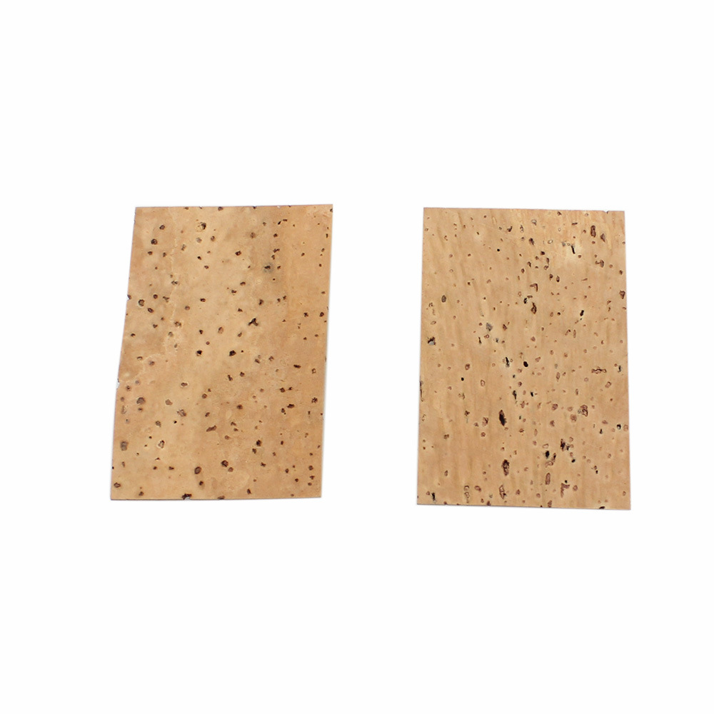 2 قطع من فنة الفلينة الصوتية المتوسطة الحجم مزوَّدة برقائق الفلينة الرقبة Specification image