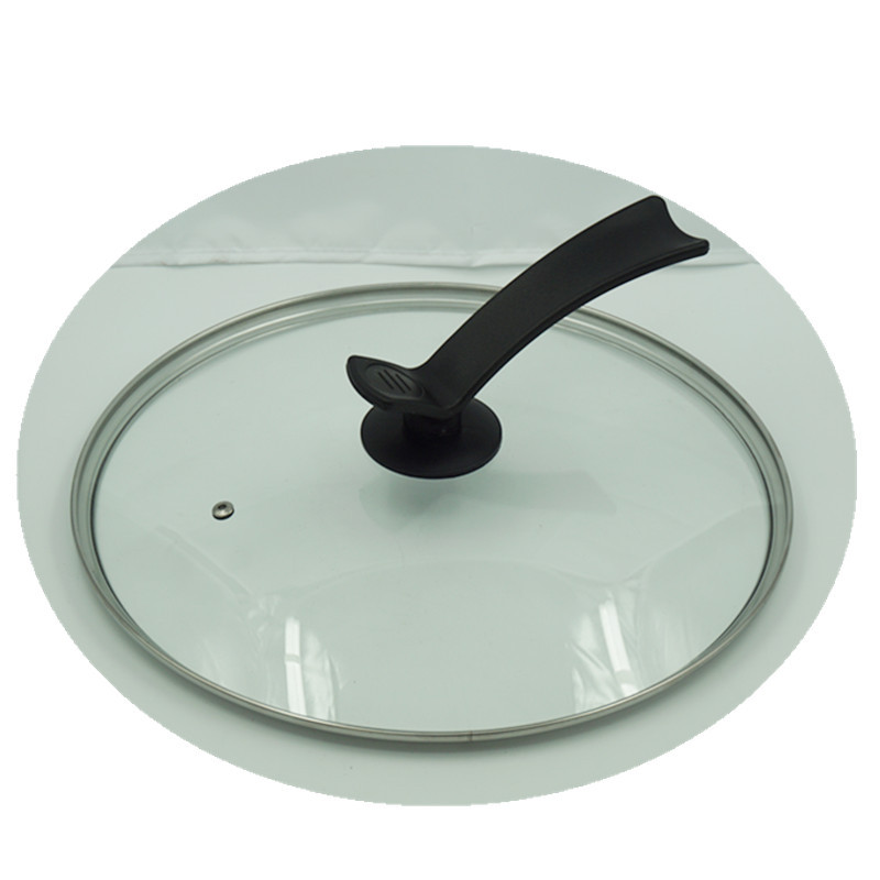 Factory wholesale visible tempered glass LIDS, G-shaped LIDS, upright LIDS, wok LIDS, stainless steel LIDS, all-steel LIDS Specification image