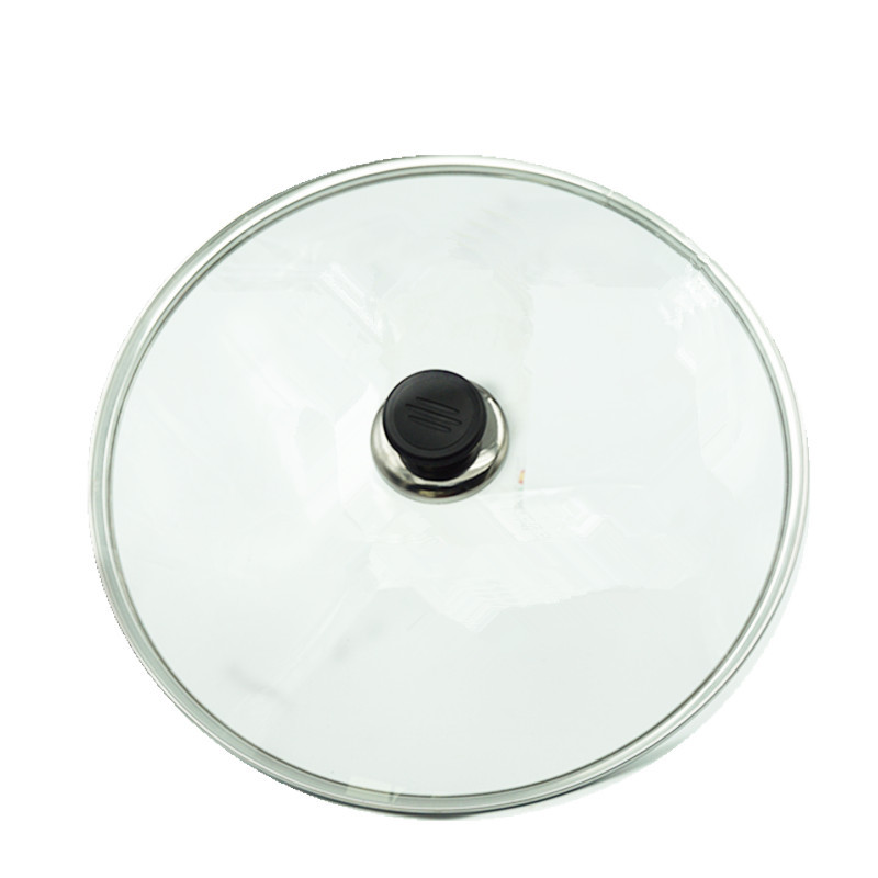 Factory wholesale visible tempered glass LIDS, G-shaped LIDS, upright LIDS, wok LIDS, stainless steel LIDS, all-steel LIDS