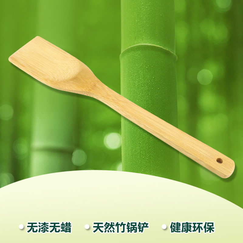 Bamboo Square Shovel Authentic Bamboo Spoon Bamboo Non-Stick Pot Bamboo Shovel Stall Supply Electric Pot Bamboo Rice Spoon Bamboo Spatula Application Scenario