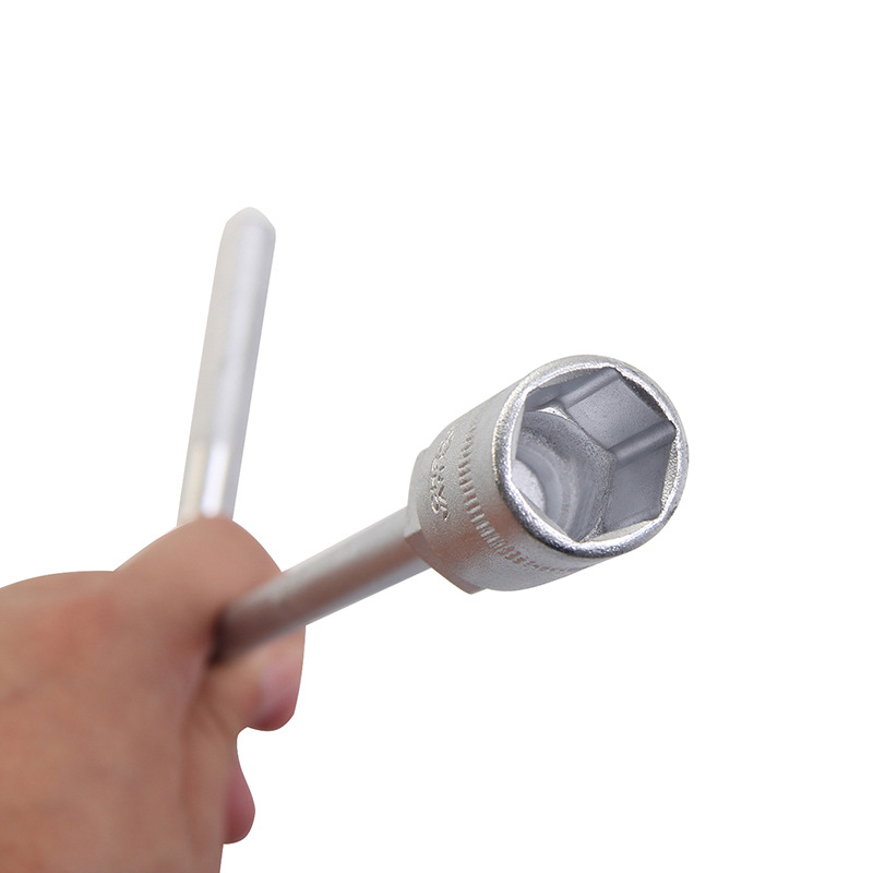 Multi-specification extended T-shaped wrenches, hexagon socket T-shaped wrenches, auto repair tools, 8-19mm Application Scenario