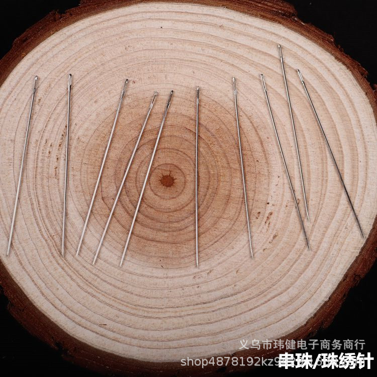 Manufacturers Direct Bead Needle 2.5 Yuan 50 Cross Stitch Needle Bead Needle Hand-Diy Beading Needle Fine Needle 4Cm details Picture