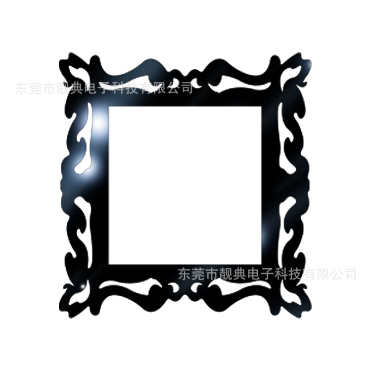 开关贴白底实物图