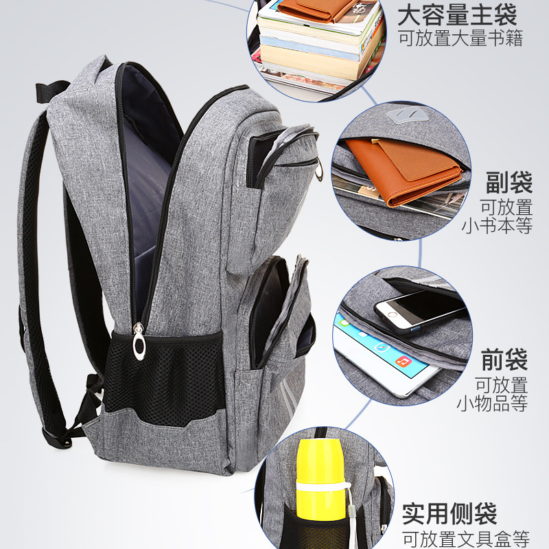 小学书包实物图