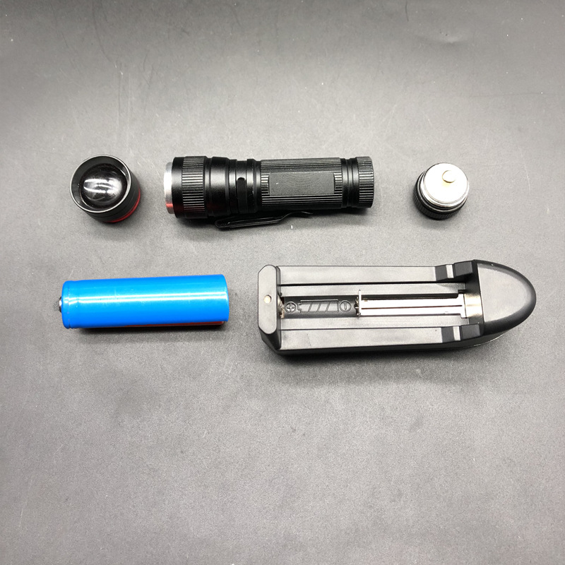 The best-selling multi-functional household flashlight Mini Q5 outdoor high-intensity flashlight with high-brightness illumination and adjustable focus details Picture