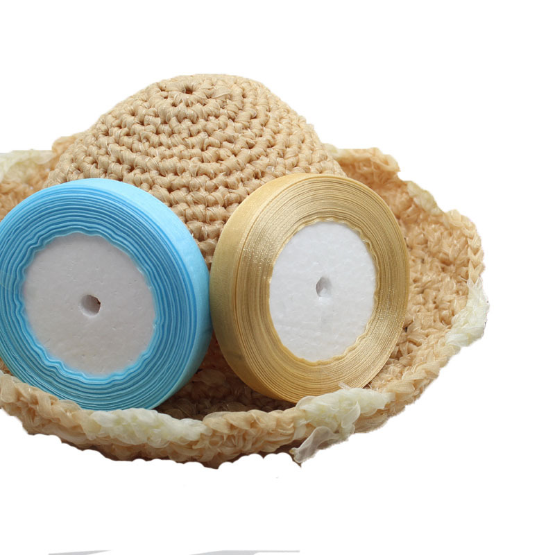 Snow yarn, transparent ribbon, diy handmade gift box packaging, hat decoration, colorful ribbon, snow yarn Item Picture