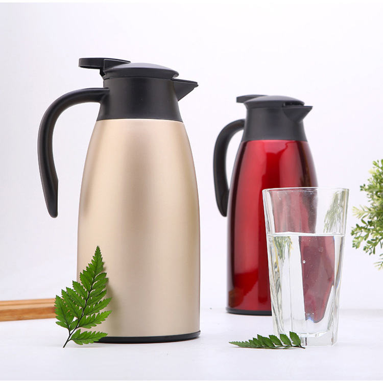 Hufa stainless steel 304 vacuum insulated kettle, coffee pot, European 2L household water kettle, hot water kettle gift Application Scenario