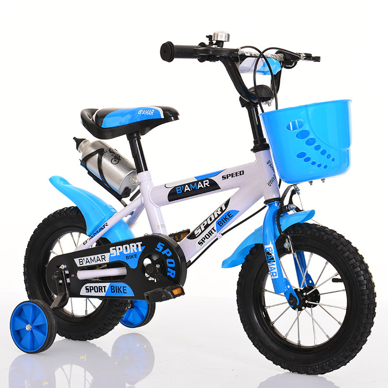 The manufacturer supplies new children's bicycles of 20, 18 and 12 inches for children aged 3 to 6 and 7 for both boys and girls Specification image
