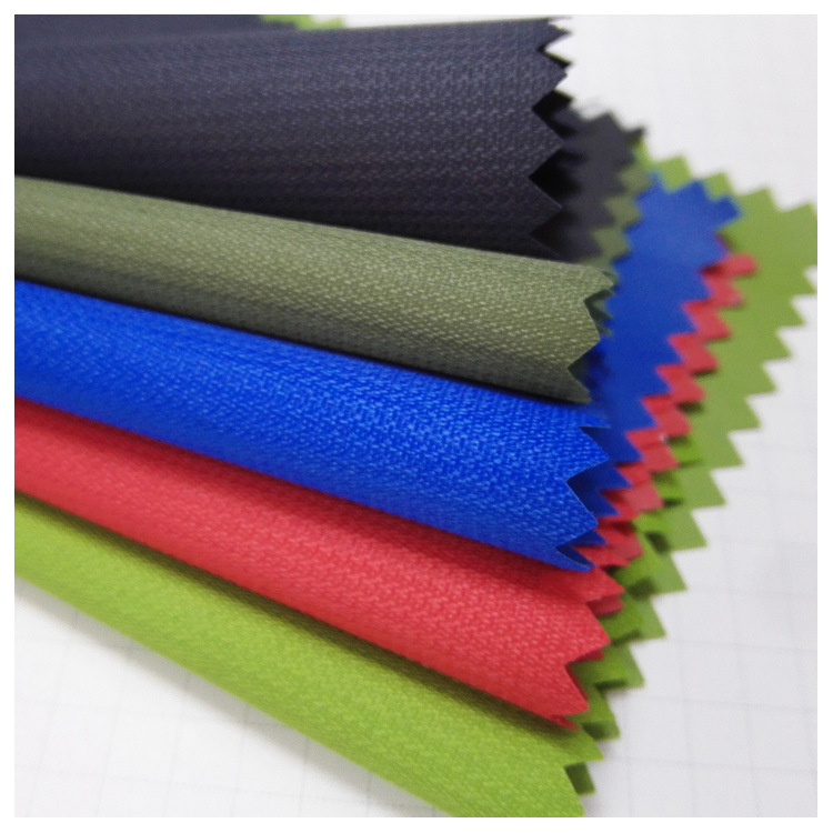 [Stock] Polyester Small Honeycomb Pvc Coated Raincoat Fabric Windproof Waterproof Outdoor Jacket Fabric Application Scenario