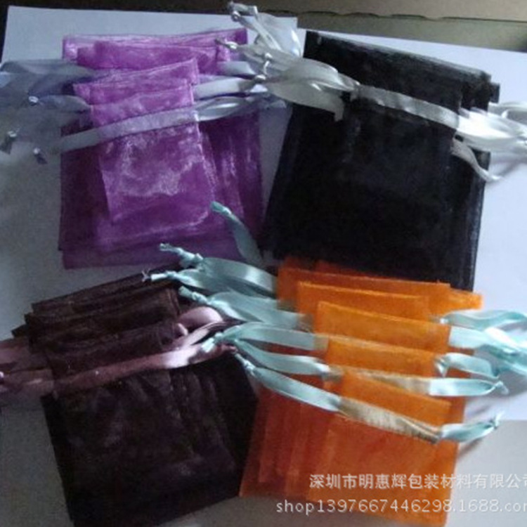Super Factory customizable velvet drawstring bags, black storage bags, power banks, gift bags, LOGO Application Scenario