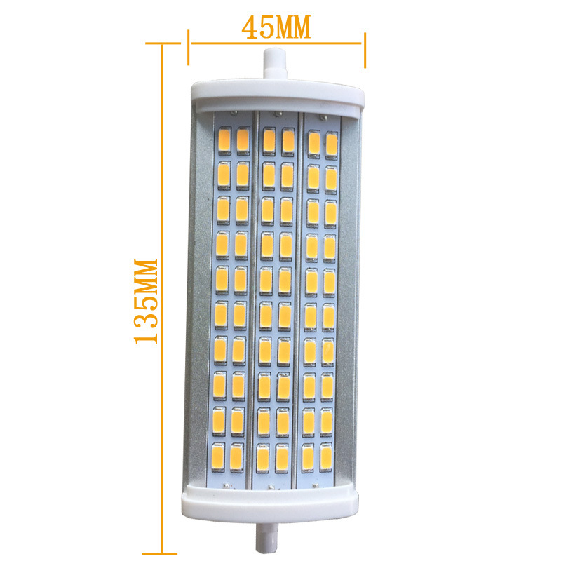 r7s led corn lamp 16W 135mm 5630smd CRI > 80 85-265V r7s led horizontal insertion