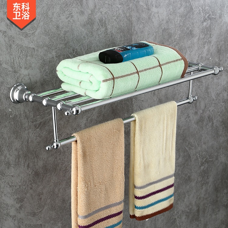 Bathroom hardware towel rack copper baskets are in stock and available for wholesale production of American-style bathroom hanging accessory sets details Picture