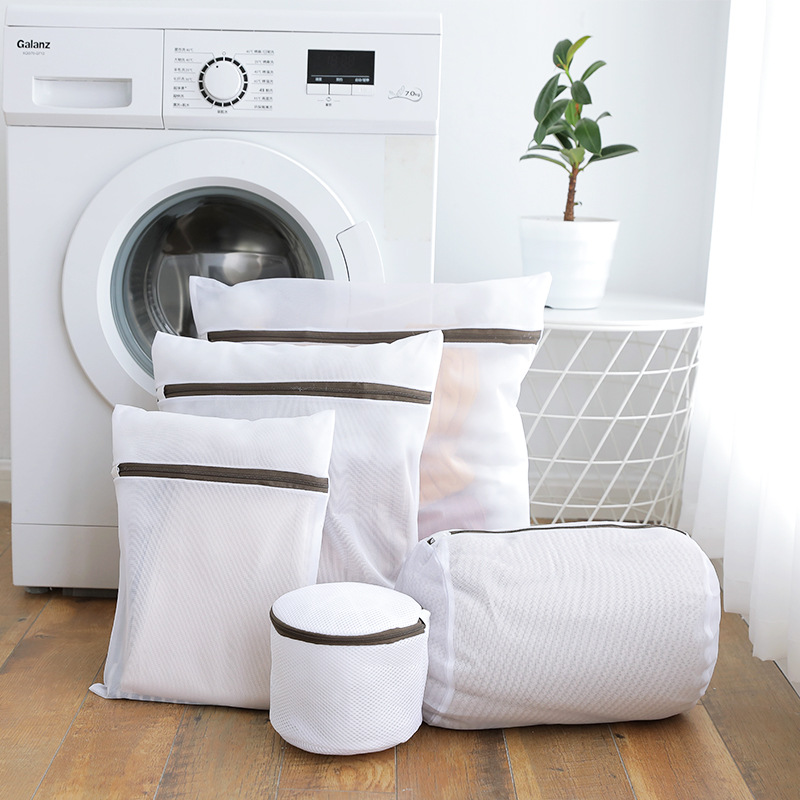 Washing machine mesh bags for clothing care, large anti-deformation underwear special washing bags, sweater fine mesh laundry bags